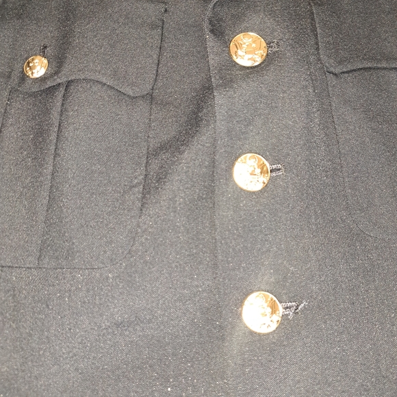 Army Dress Black Military Bremen & Bowden Blazer Mens 44L #KC - Picture 8 of 12